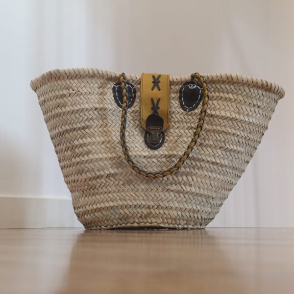 Cesta hebilla amarilla